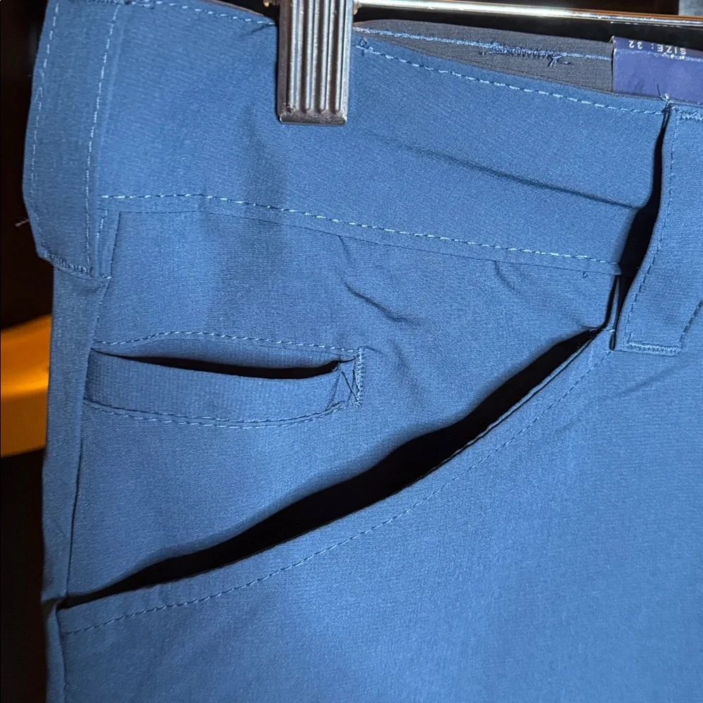 NWT Surf & Swim Co All Day Tech Hybrid Shorts 4-Way Stretch Quick Dry Size 32